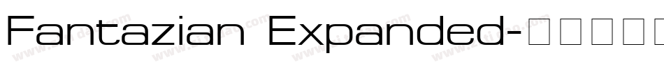 Fantazian Expanded字体转换